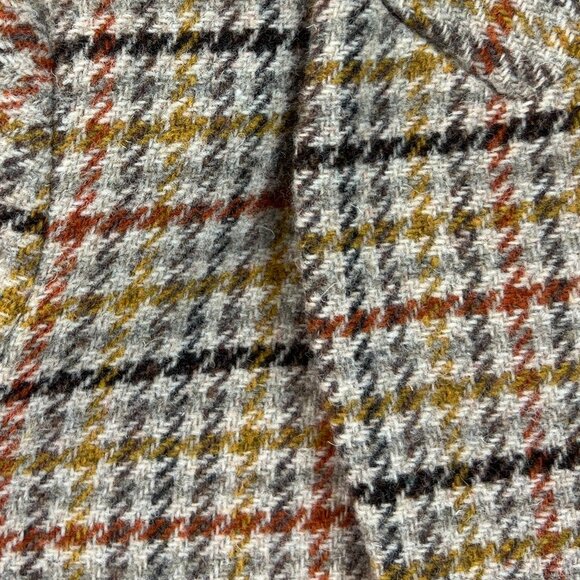 Elie Tahari Womens Tweed Jacket Blazer Autumn Glen Check Prince of Wales Size 6 - Picture 2 of 16